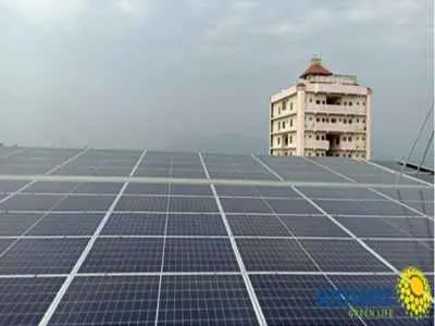 Divine retreat center, Thrissur. Solar in Thrissur Kerala. Solar in Kerala